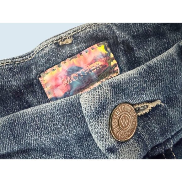 MOTHER Denim High Waisted Looker Jean Girl Crush Wash Size 25 - Picture 4 of 8